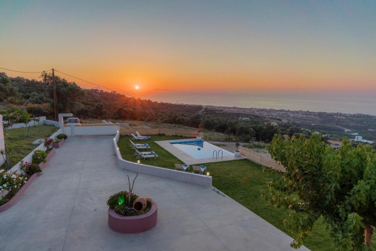 Alkistis Villa With Amazing Sea View Maroulas Exterior photo