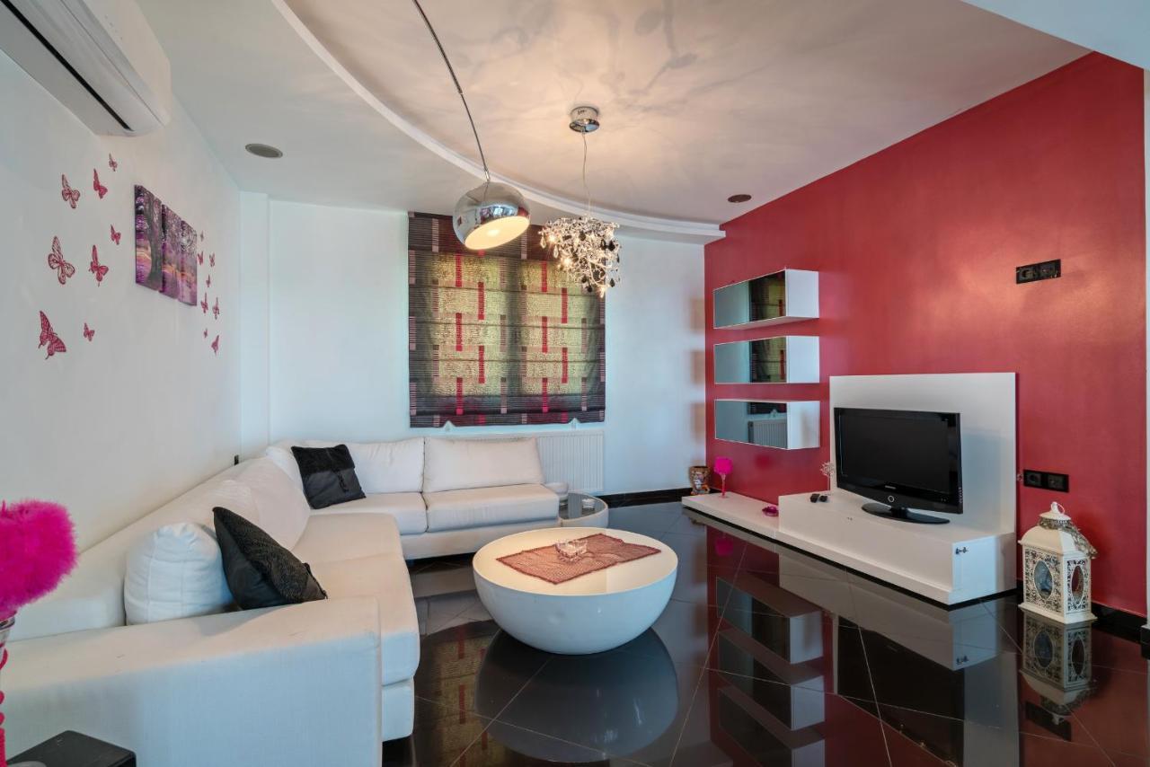 Alkistis Villa With Amazing Sea View Maroulas Exterior photo