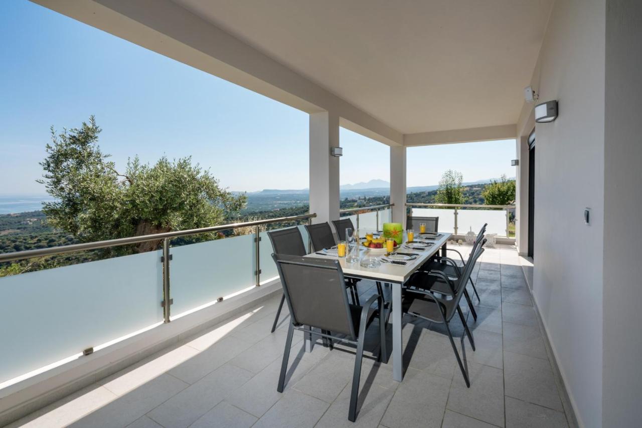 Alkistis Villa With Amazing Sea View Maroulas Exterior photo