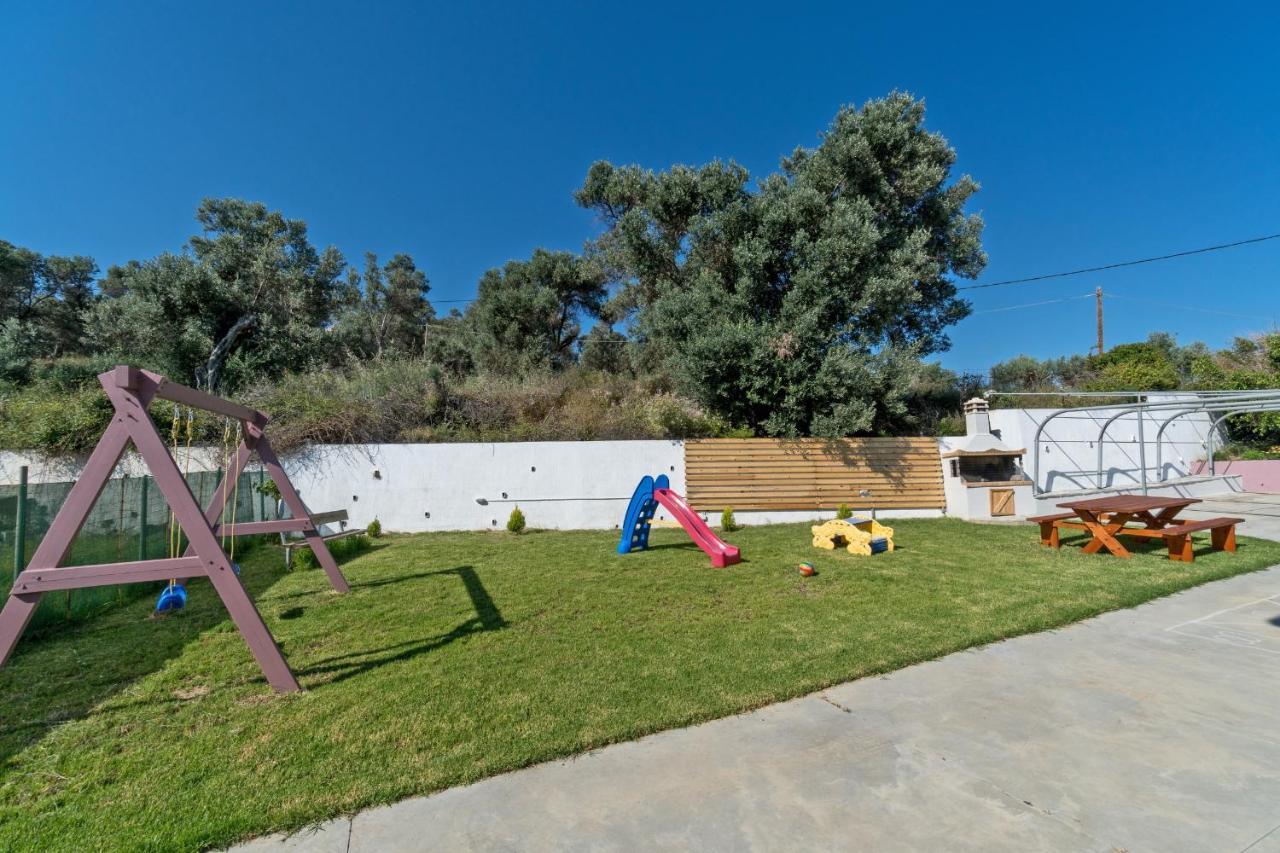 Alkistis Villa With Amazing Sea View Maroulas Exterior photo
