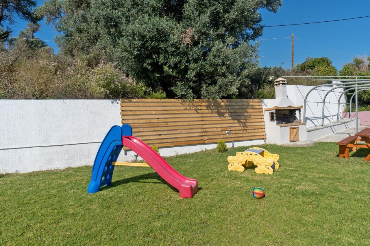 Alkistis Villa With Amazing Sea View Maroulas Exterior photo