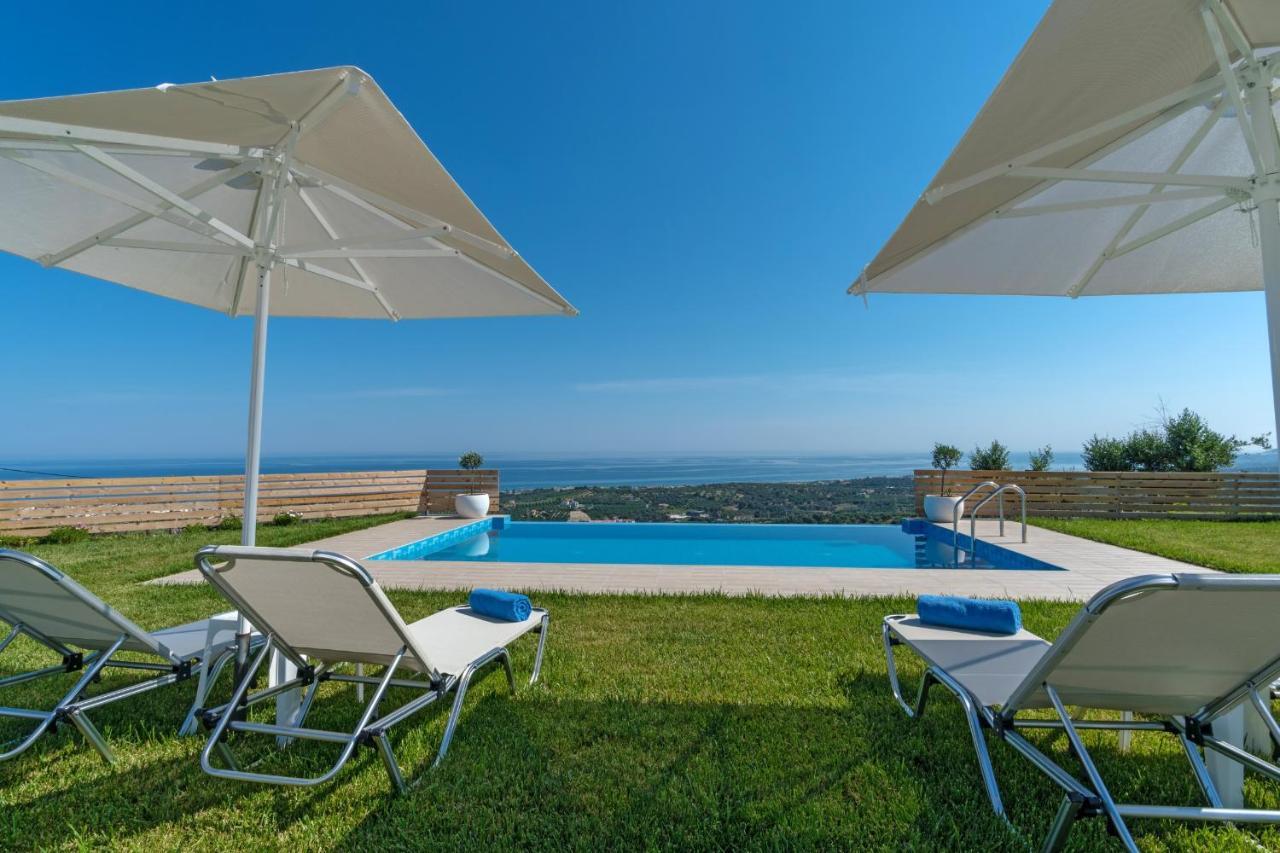 Alkistis Villa With Amazing Sea View Maroulas Exterior photo