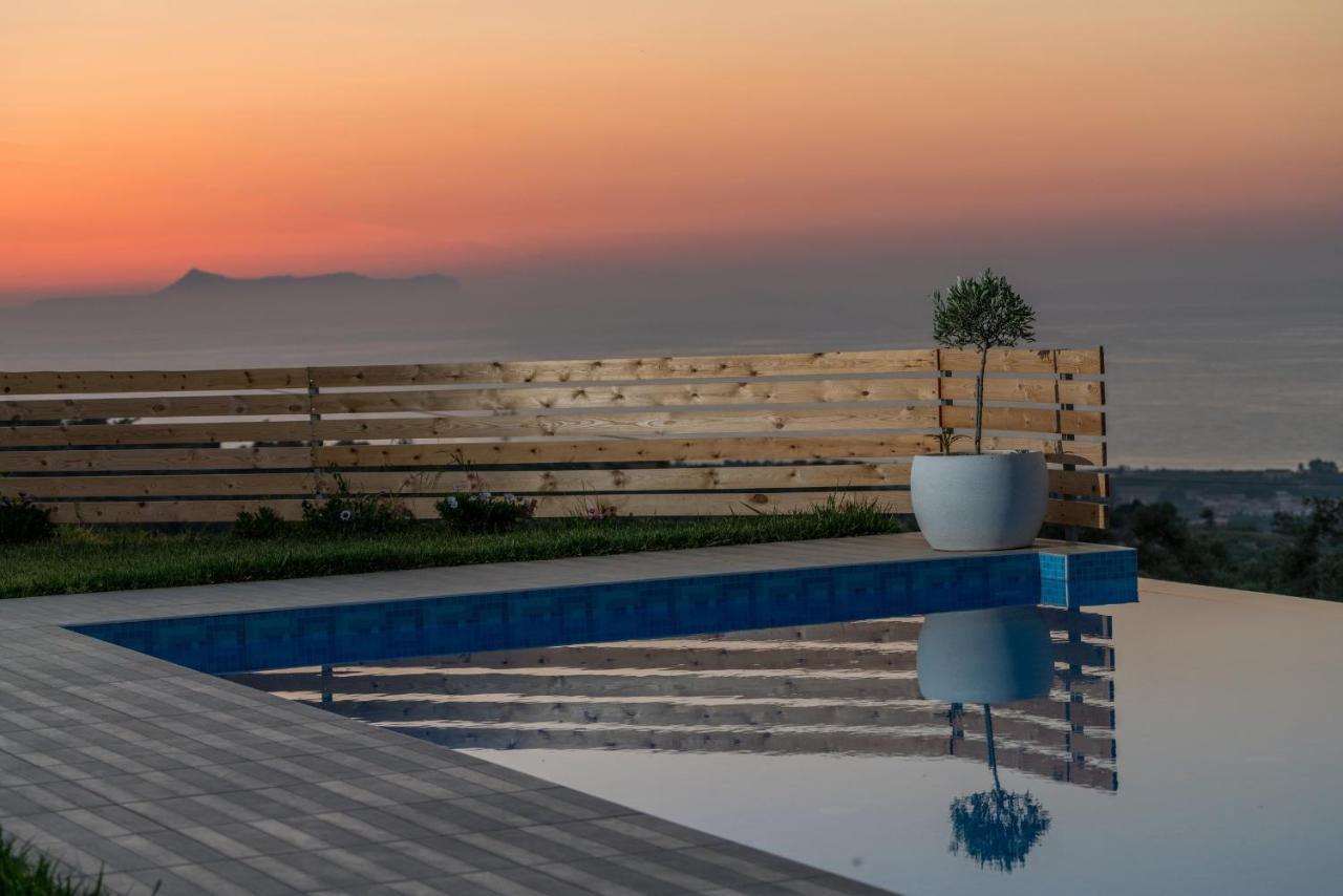 Alkistis Villa With Amazing Sea View Maroulas Exterior photo