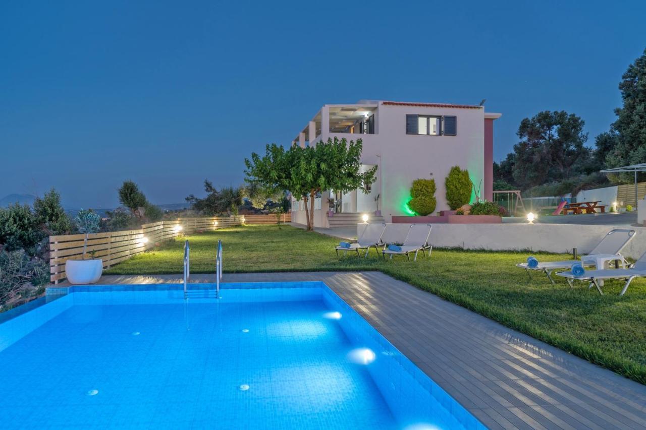 Alkistis Villa With Amazing Sea View Maroulas Exterior photo