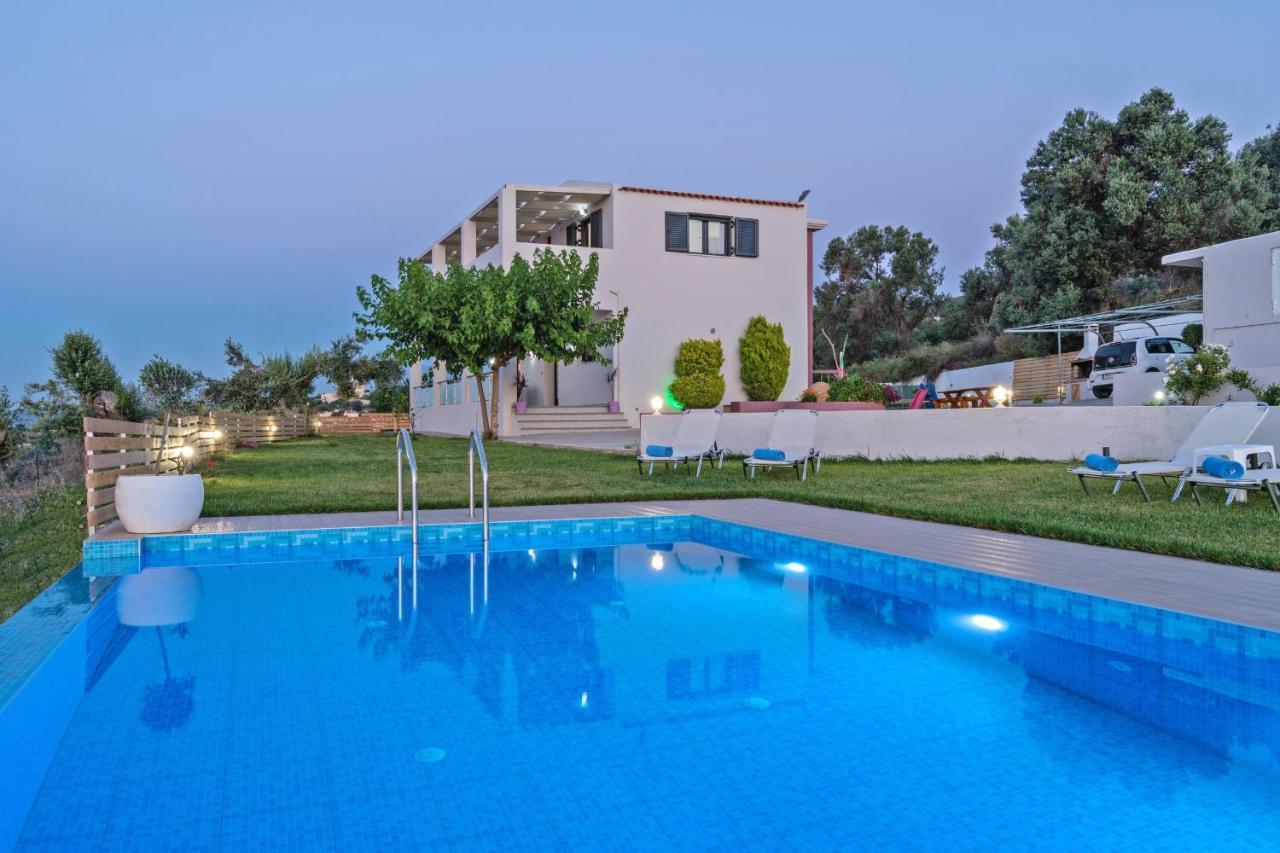 Alkistis Villa With Amazing Sea View Maroulas Exterior photo