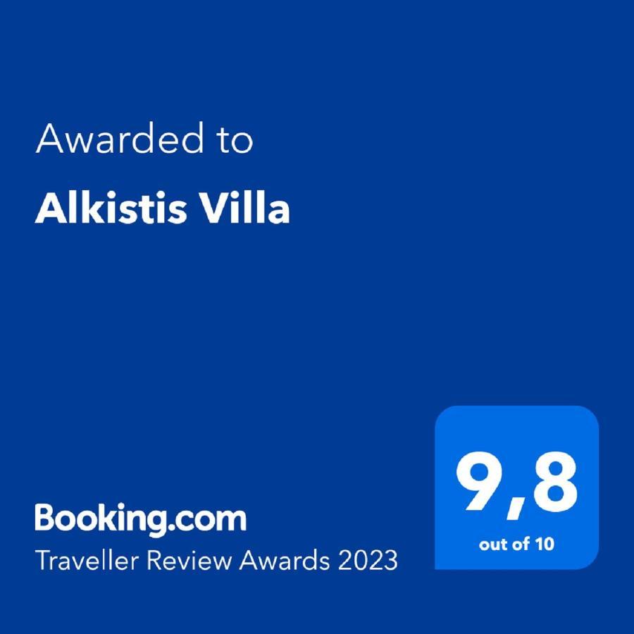 Alkistis Villa With Amazing Sea View Maroulas Exterior photo